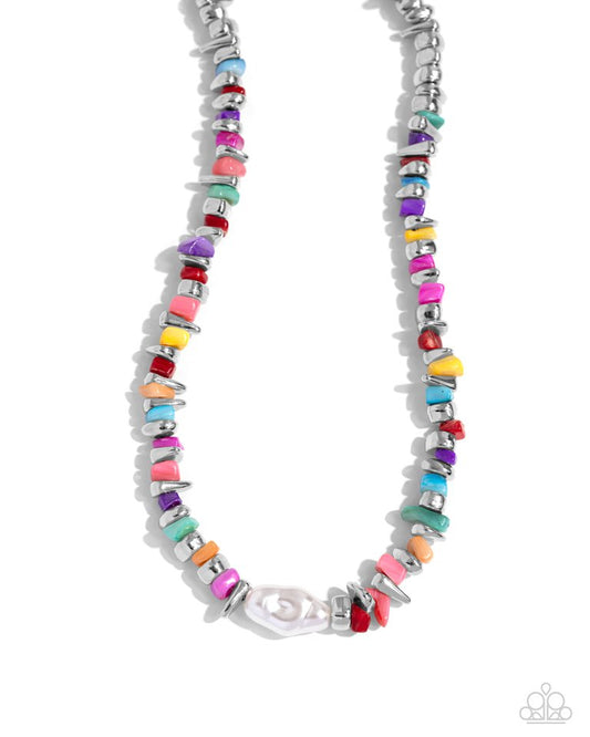 Seasonal Socialite - Multi - Paparazzi Necklace Image