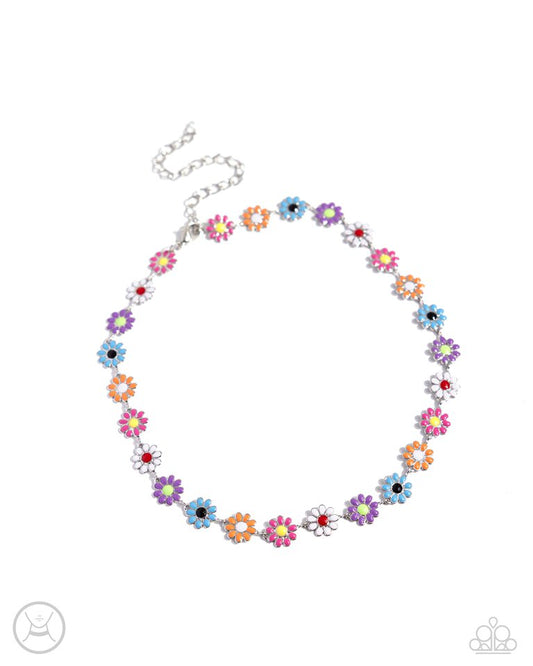 Floral Falsetto - Multi - Paparazzi Necklace Image
