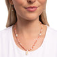 Beachside Beauty - Orange - Paparazzi Necklace Image