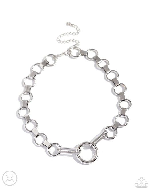 Musings Marvel - Silver - Paparazzi Necklace Image