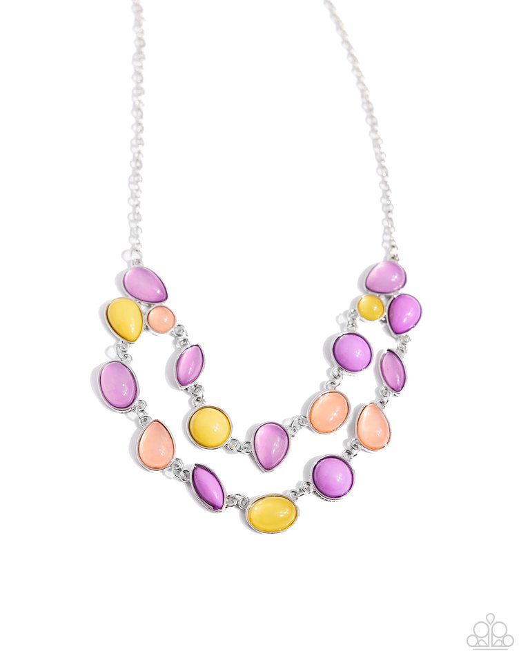 Variety Vogue - Purple - Paparazzi Necklace Image