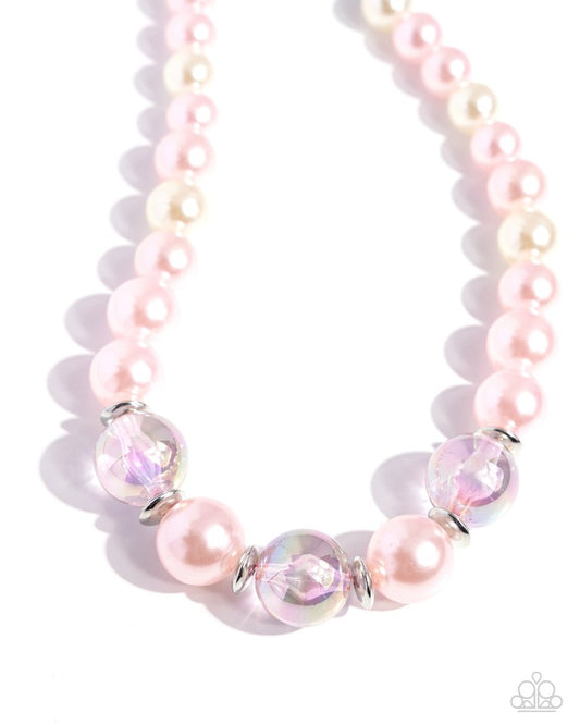 Just Another PEARL - Pink - Paparazzi Necklace Image