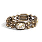 Earthy Ease - Brass - Paparazzi Bracelet Image