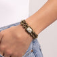 Earthy Ease - Brass - Paparazzi Bracelet Image