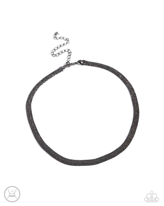 Simply Scintillating - Black - Paparazzi Necklace Image