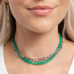 LAYER of the Year - Green - Paparazzi Necklace Image