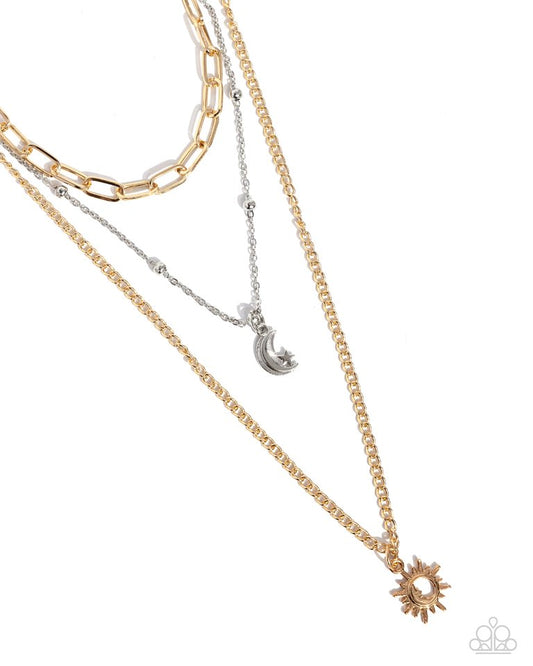 Celestial Craze - Multi - Paparazzi Necklace Image