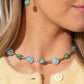 Malibu Makeover - Blue - Paparazzi Necklace Image