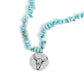 Longhorn Leader - Blue - Paparazzi Necklace Image