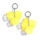 Glassy Garden - Yellow - Paparazzi Earring Image