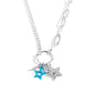 Stellar Sighting - Blue - Paparazzi Necklace Image