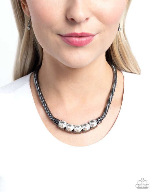 Musings Makeover - Black - Paparazzi Necklace Image