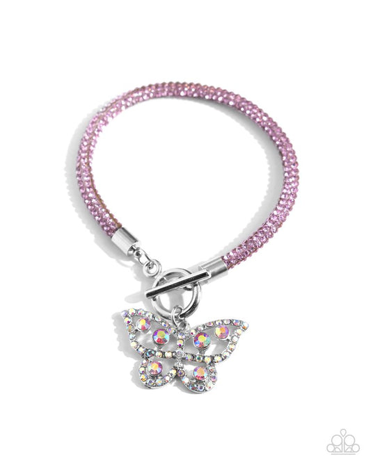 Aerial Appeal - Pink - Paparazzi Bracelet Image