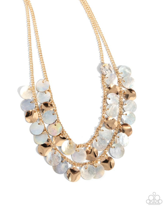 Flickering Finesse - Brown - Paparazzi Necklace Image