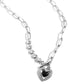 Soft-Hearted Style - Black - Paparazzi Necklace Image