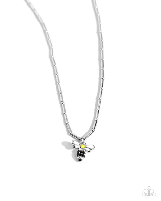 Bees Knees - Yellow - Paparazzi Necklace Image