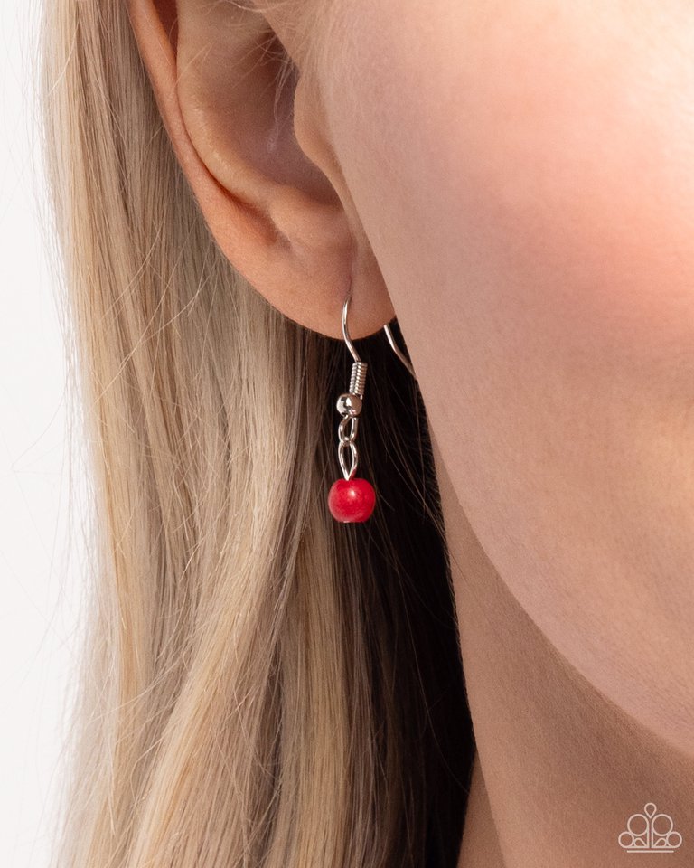 Southern Sheen - Red - Paparazzi Necklace Image