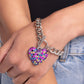 Enamored Elegance - Purple - Paparazzi Bracelet Image