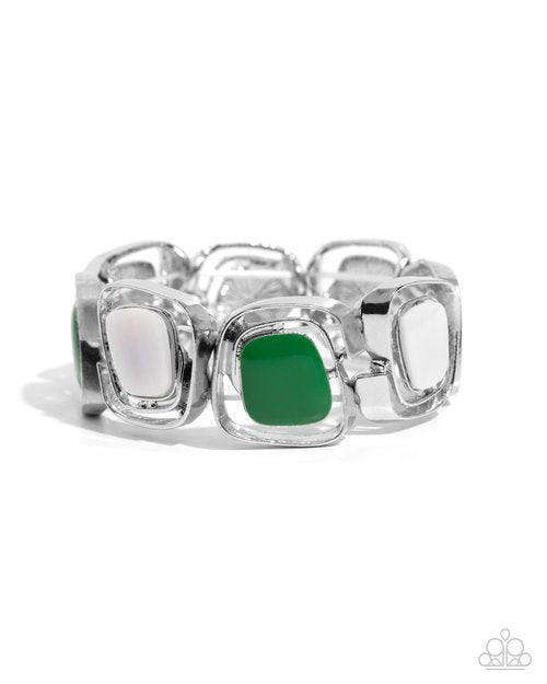 SHELL-To-Do - Green - Paparazzi Bracelet Image