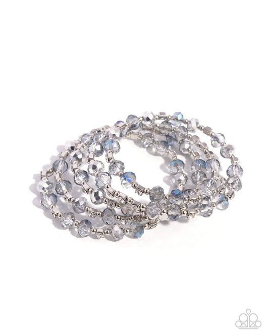 Refined Reality - Silver - Paparazzi Bracelet Image