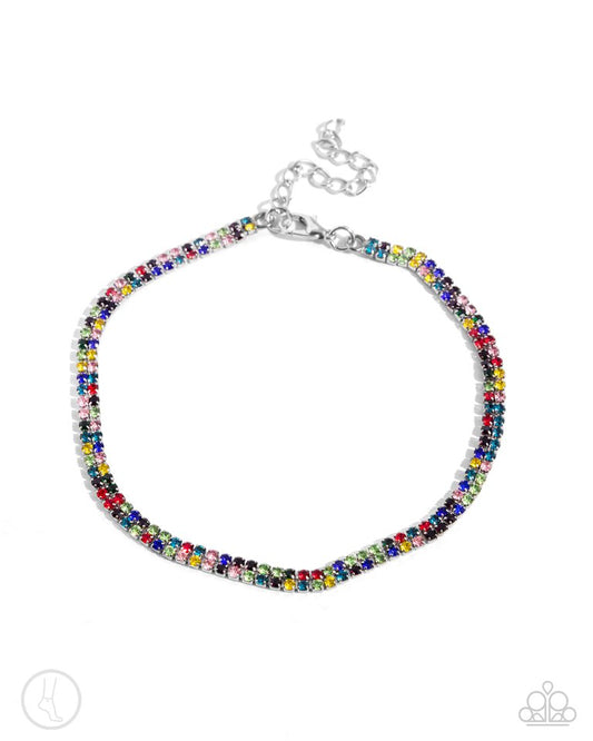 Adorable Anklet - Multi - Paparazzi Bracelet Image