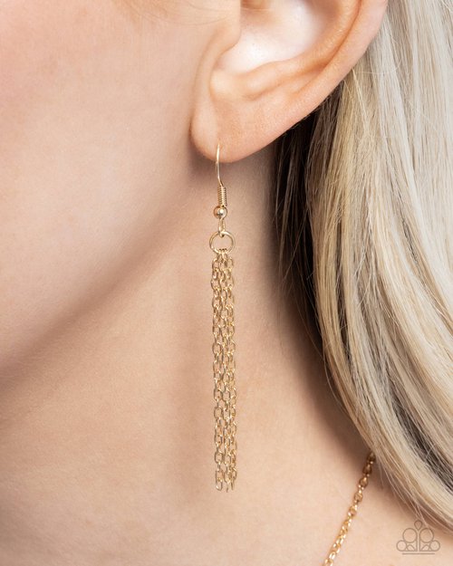 Arranged Aria - Purple - Paparazzi Necklace Image