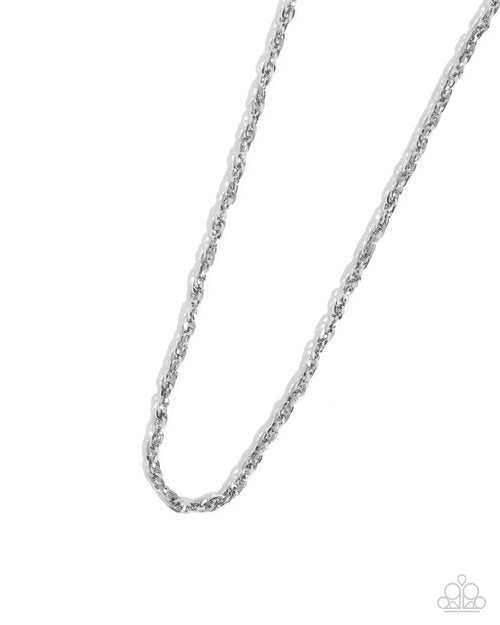 Simple Showroom - Silver - Paparazzi Necklace Image