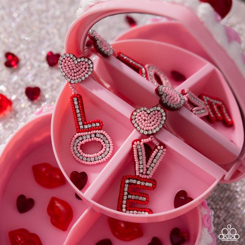 Visible Valentines - Earrings - Paparazzi Earring Image