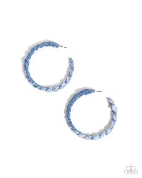 Denim Debut - Paparazzi Earring Image