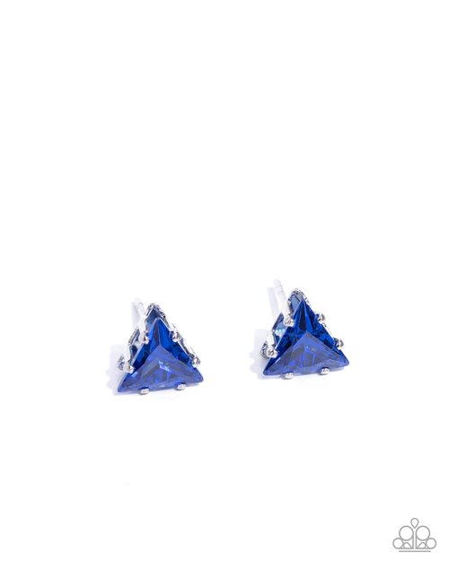 Triangular Twinkle - Paparazzi Earring Image
