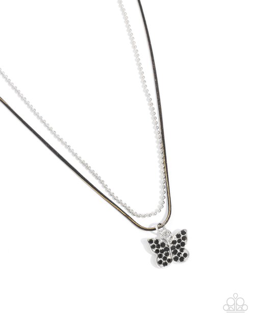 Adorable Ascension - Black - Paparazzi Necklace Image