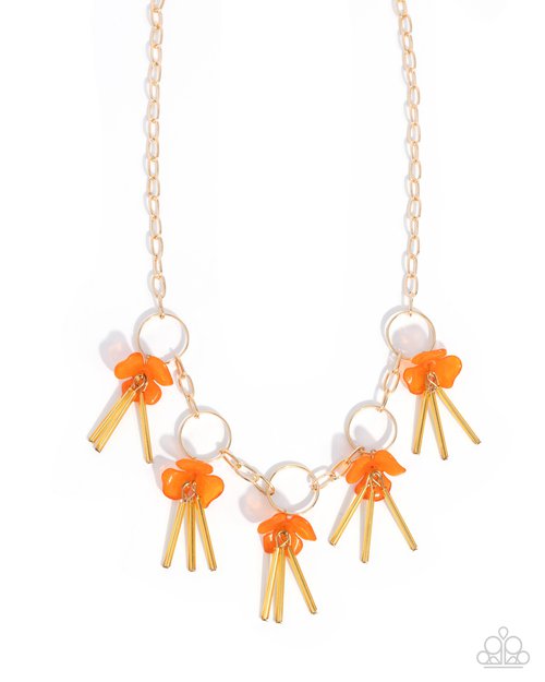 LEI of the Land - Gold - Paparazzi Necklace Image