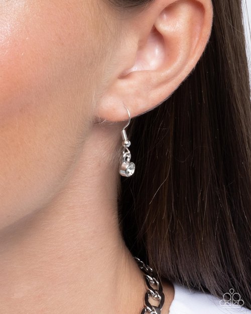 Impressive Independence - White - Paparazzi Necklace Image