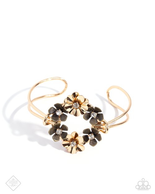 Genuine Garden - Gold - Paparazzi Bracelet Image