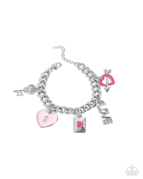 Valentines Variety - Pink - Paparazzi Bracelet Image