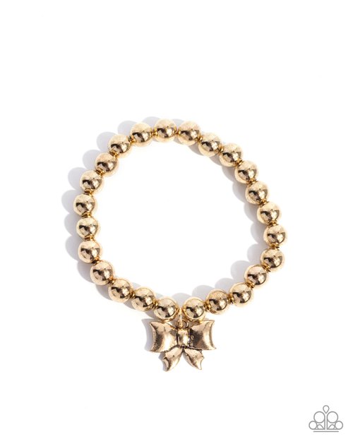 Young Lady - Gold - Paparazzi Bracelet Image