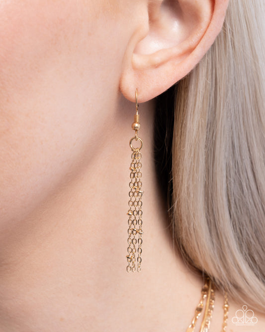 Four-Part Harmony - Blue - Paparazzi Necklace Image