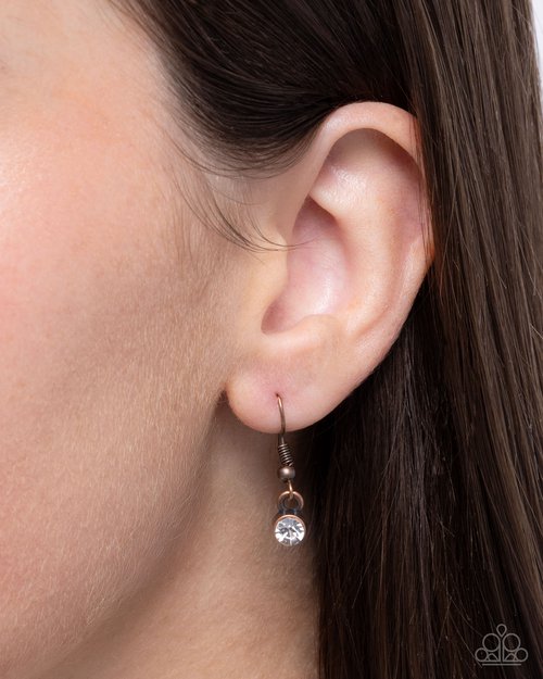 Infinity Institute - Copper - Paparazzi Necklace Image