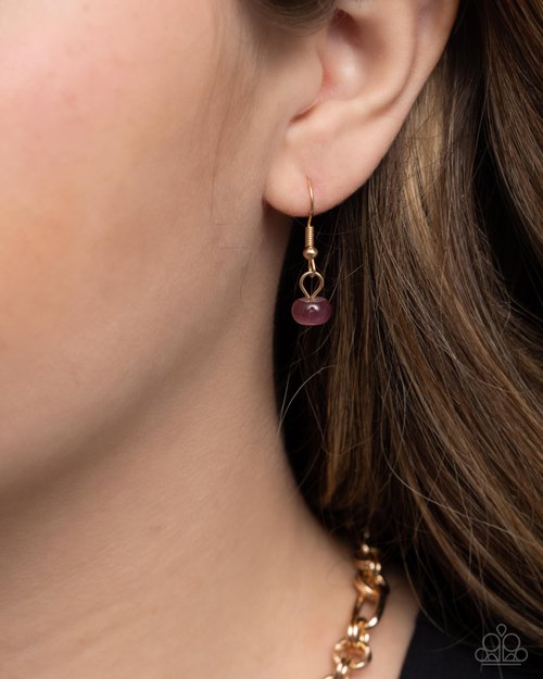 FLECKS Big Thing - Purple - Paparazzi Necklace Image