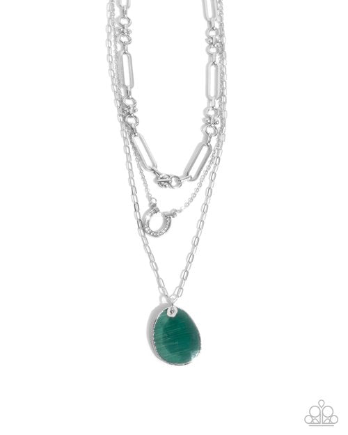 Western Wheelhouse - Green - Paparazzi Necklace Image