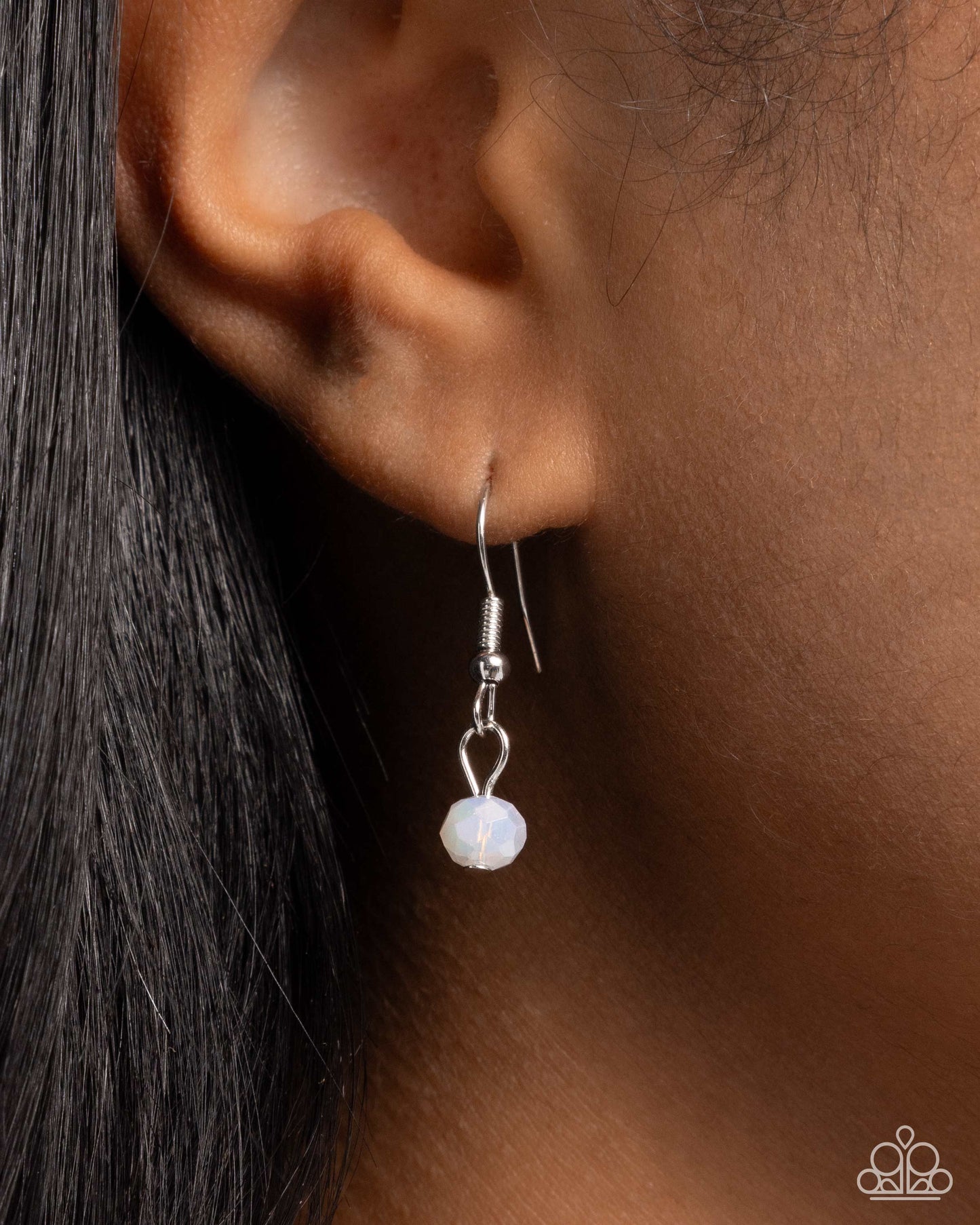 Eclectic Effort - White - Paparazzi Necklace Image