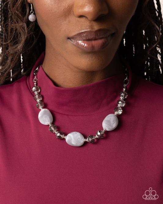 Blended Bliss - Complete Look - Silver - Paparazzi Product Image