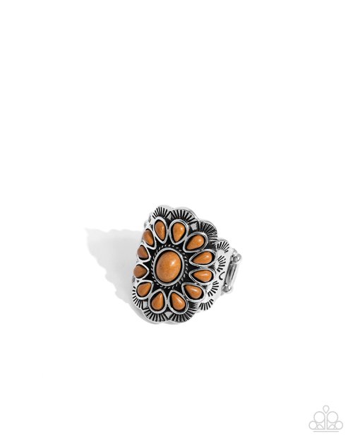 Authentic Allegiance - Brown - Paparazzi Ring Image