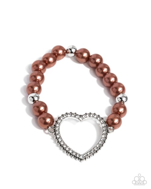 My Love, My Life - Brown - Paparazzi Bracelet Image