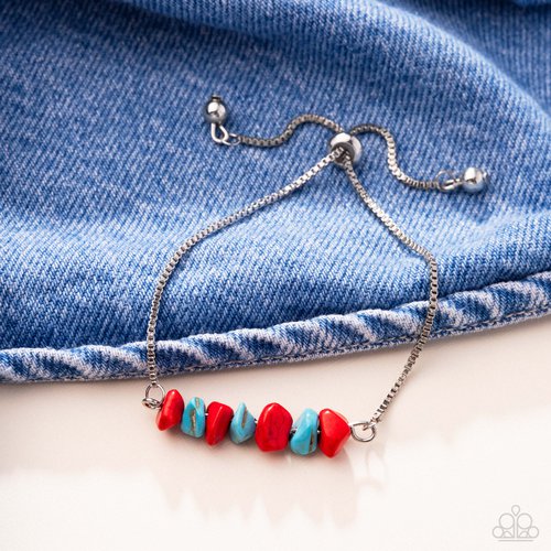 Conquering Canyon - Red - Paparazzi Bracelet Image