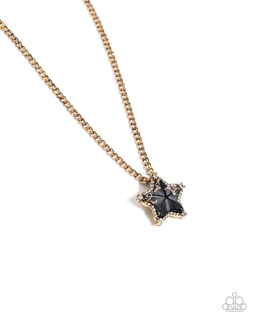 Lone Star Story - Black - Paparazzi Necklace Image