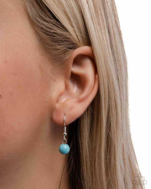 Visionary Venture - Blue - Paparazzi Necklace Image