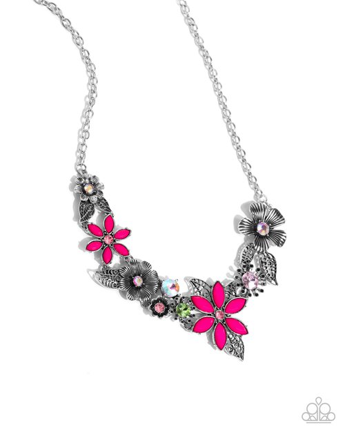 GARDEN My Sparkle - Pink - Paparazzi Necklace Image
