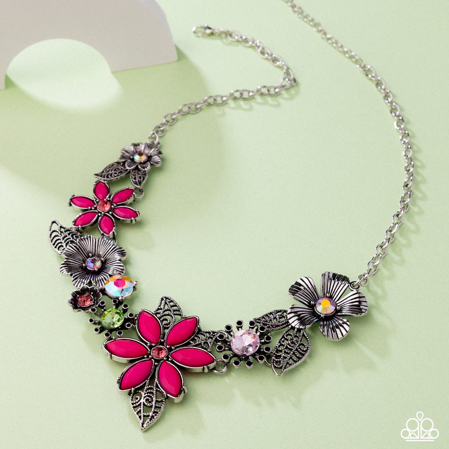 GARDEN My Sparkle - Pink - Paparazzi Necklace Image