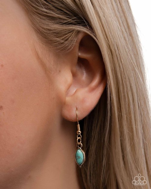 Substantial Stone - White - Paparazzi Necklace Image